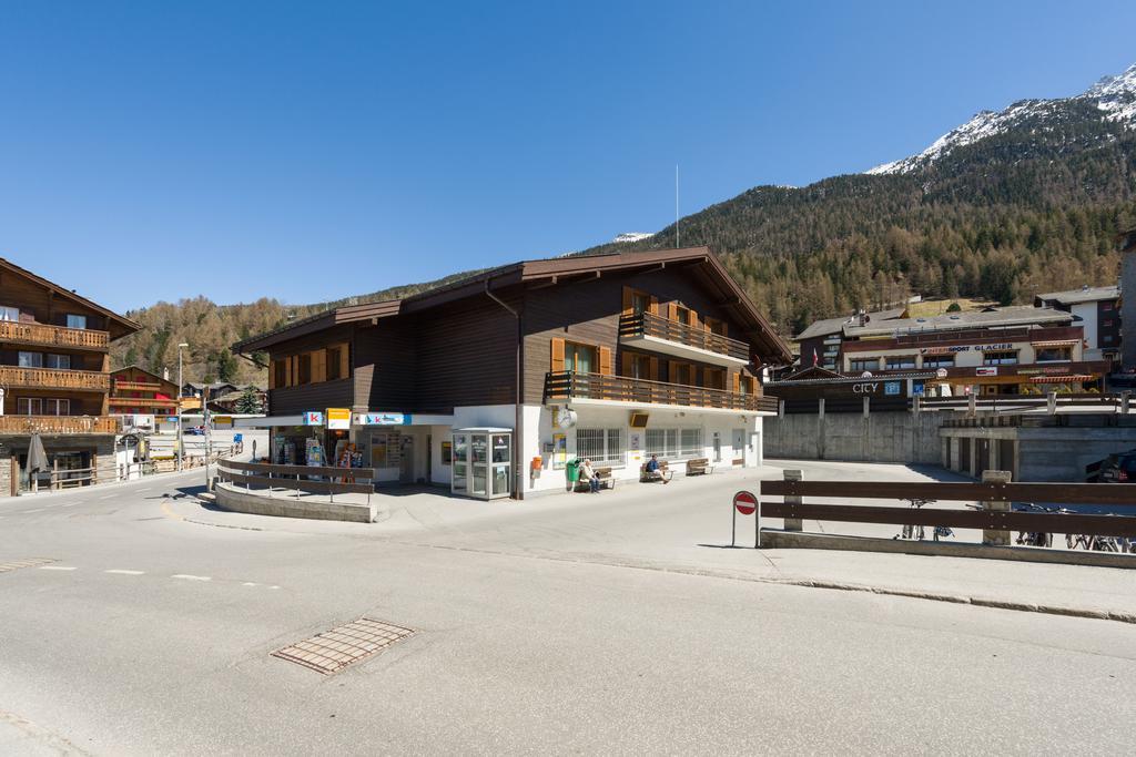 Postgebaeude Appartement Grächen Buitenkant foto